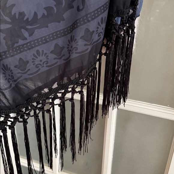 Black Handcrafted Stevie Nicks Festival T-Shirt. NEW! - Picture 3 of 7